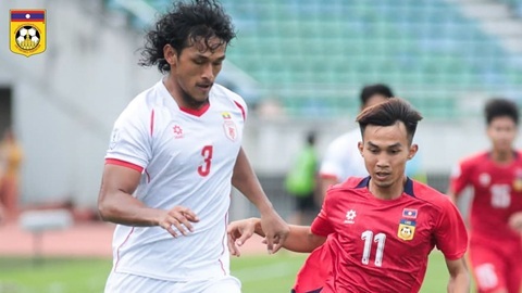 Kết quả Myanmar 7-2 Lào: Thắp lên hy vọng giành vé